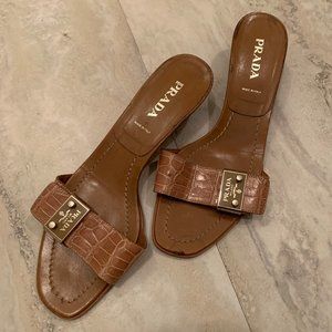 Prada vero cuoio brown